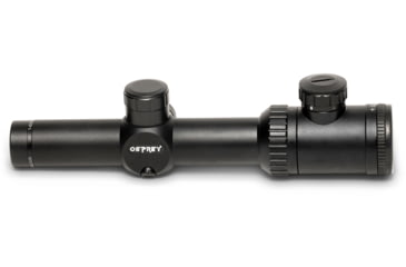 Image of Osprey Global 1-6x24mm LPVO 30mm Tube Rifle Scope, Second Focal Plane, Rangefinder Reticle, Black, 1-6X24IRF