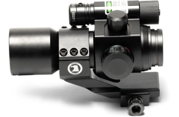 Image of Osprey Global 1x30mm Reflex Red Dot Sight w/Green Laser, 5 MOA Red Dot, Black, OSP-RD-FO-GL