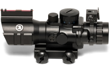 Image of Osprey Global 4x32mm LPVO 30mm Tube Rifle Scope, Second Focal Plane, MilDot Reticle, Black, 4x32MDG