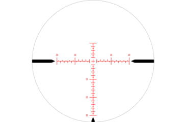 Image of Osprey Global ED Glass 2.5-20x50mm 34mm Tube Rifle Scope, First Focal Plane, Glass Etched, Black, ED2.5-20X50FFP