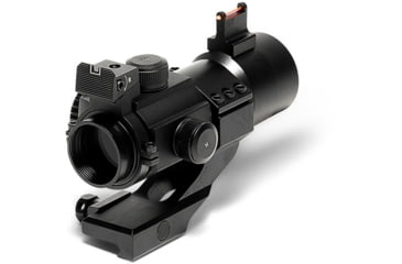 Image of Osprey Global Fiber Optic 1x30mm Reflex Red Dot Sight, 5 MOA Dot Reticle, Black, OSP-RD-FO