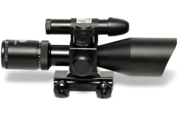 Image of Osprey Global Standard 2.5-10x40mm LPVO 1in Tube Rifle Scope, Second Focal Plane, MilDot Reticle, Black, SD2.5-10x40MDG