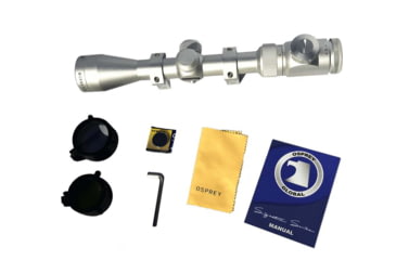 Image of Osprey Global Standard 3-9X40 Rifle Scope, 1in Tube, MilDot Reticle, Black, SDS3-9X40MDG