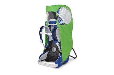 Image of Osprey Poco Child Carrier Raincover, Electric Lime, One Size, 10002106