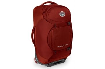 Image of Osprey Sojourn 25/60 L Wheeled Convertible Pack-Hoodoo Red