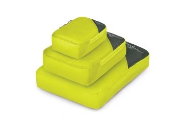 Image of Osprey Ultra Light Packing Cube Set, Electric Lime, One Size 10001285