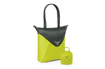 Image of Osprey Ultra Light Stuff Tote Bag, Electric Lime, One Size 10001234