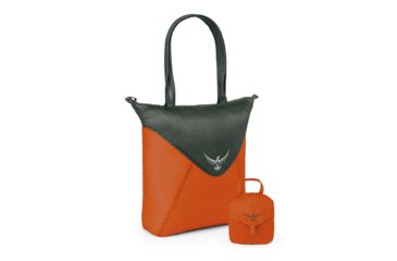 Image of Osprey Ultra Light Stuff Tote Bag, Poppy Orange, One Size 10001235