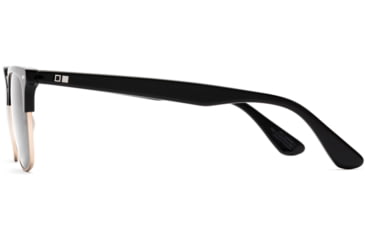 Image of OTIS 100 CLUB Sunglasses, Black/Brushed Gold/Grey Polar, 51.5-20-148, 125-2001P