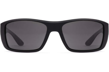 Image of OTIS Coastin Slim Sunglasses - Mens, Matte Black Frame/Grey Polarized Lens, 162-2201LL