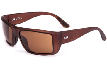 Image of OTIS Coastin Slim Sunglasses - Mens, Matte Espresso Frame/Brown Polarized Lens, 162-2102LL