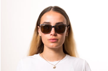 Image of OTIS CROSSROADS Sunglasses, Matte Dark Tort/Brown Polar, 55-17-140, 19-1802P