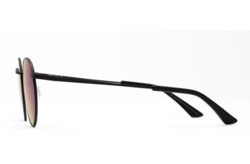 Image of OTIS FLINT REFLECT Sunglasses, Matte Black/Flash Mirror Violet, 51-21-140, 134-2003