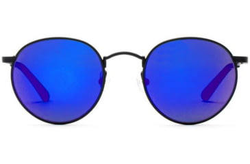 Image of OTIS FLINT REFLECT Sunglasses, Matte Black/Flash Mirror Violet, 51-21-140, 134-2003