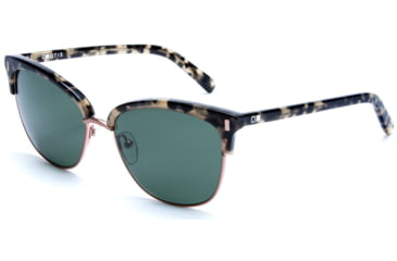 Image of OTIS LITTLE LIES Sunglasses - Womens, Black Tort/Grey Polar, 56-17-140, 20-1805P