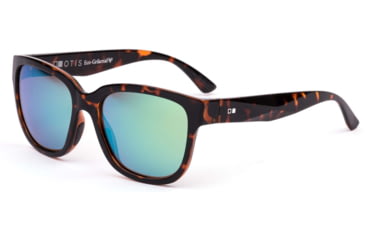 Image of OTIS Odyssey Sunglasses - Mens, Orchre Havana Frame/Green Polarized Lens, 166-2203LL