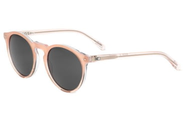 Image of OTIS OMAR X Sunglasses, Crystal Peach/Smokey Blue Polar, 52-23-140, 135-2101P