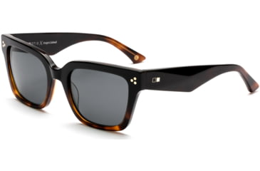 Image of OTIS OSKA Sunglasses, Black Dark Havana/Grey Polar, 54-21-145, 132-2003P-IC