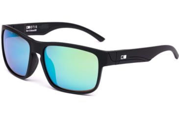 Image of OTIS Rambler Sport X Sunglasses - Mens, Matte Black Frame/Green Polarized Lens, 179-2203LL