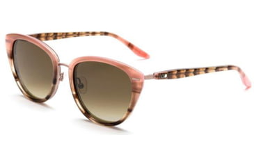 Image of OTIS SCARLETT Sunglasses - Womens, Rosewater Teak/Dark Brown Gradient, 55-19-140, 133-2001