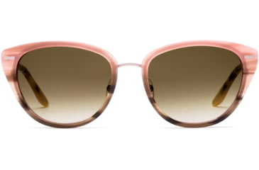 Image of OTIS SCARLETT Sunglasses - Womens, Rosewater Teak/Dark Brown Gradient, 55-19-140, 133-2001