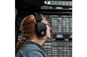 Image of Otis Technology Ear Shield Ranger Bluetooth Ear Muffs, 22dB, Black, FG-ES22B-BKH