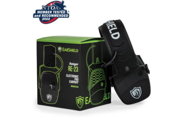 Image of Otis Technology Ear Shield Ranger Electronic Pro Ear Muffs, 23dB, Black, FG-ES23E-BKH