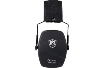 Image of Otis Technology Ear Shield Ranger Passive Ear Muffs, 26dB, Black, FG-ES26P-BKH