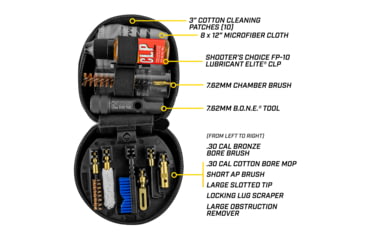 Image of Otis Technology .308 Caliber/7.62Nato MSR/AR Cleaning Kit w/ B.O.N.E. Tool