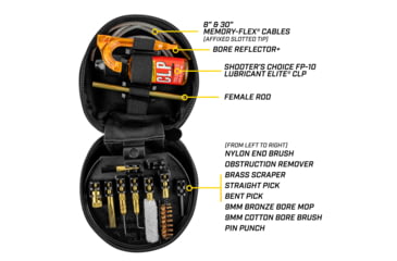Image of Otis Technology 9mm Pistol / Rifle Gun Cleaning Kit