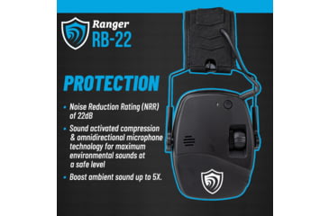 Image of Otis Technology Earshield Ranger Electronic Earmuff w/ Bluetooth