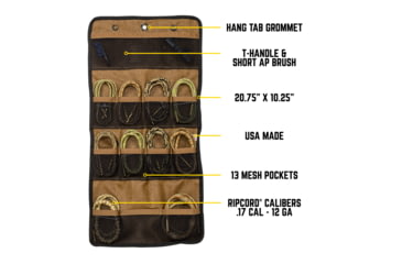 Image of Otis Technology Ripcord Multi-Caliber One Pass Bore Cleaners Kit