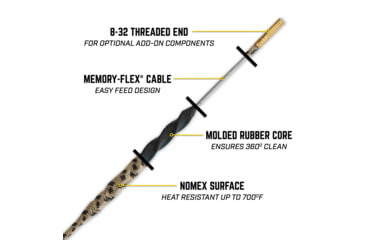 Image of Otis Technology Ripcord Multi-Caliber One Pass Bore Cleaners Kit