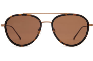 Image of OTIS TEMPLIN Sunglasses, Matte Havana Tort/Brown Polar, 53-18-145, 121-1902P