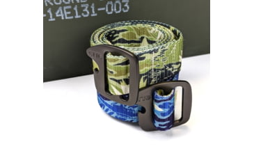 Image of OTTE Gear Aloha Now Tiger Stripe Belt 1.5 in, Blue Hawaii, 2XL, ACC-BLT-ANTS-BH-2XL