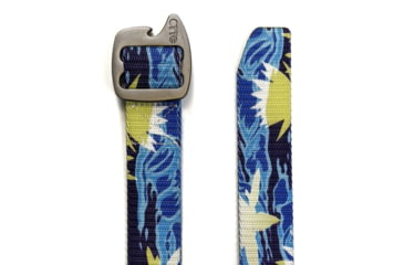 Image of OTTE Gear Aloha Now Tiger Stripe Belt 1.5 in, Blue Hawaii, Extra Large, ACC-BLT-ANTS-BH-XL