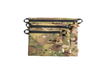 Image of OTTE Gear Utility Pouch Set, 1 x 8x6in, 1 x 10x7in, 1 x 12x9in, 500D, Multicam, One Size, U031048