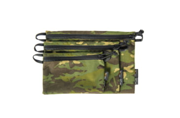 Image of OTTE Gear Utility Pouch Set, 1 x 8x6in, 1 x 10x7in, 1 x 12x9in, 500D, Multicam Tropic, One Size, U031258