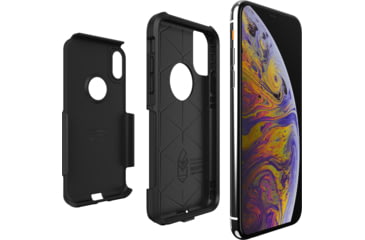 Image of OtterBox Apple Commuter Iphone X/Xs, Black/Black, 77-59510