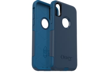 Image of OtterBox Apple Commuter Iphone X/Xs, Blazer Blue/Stormy Seas Blue, 77-59511