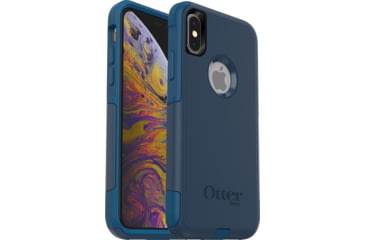 Image of OtterBox Apple Commuter Iphone X/Xs, Blazer Blue/Stormy Seas Blue, 77-59511