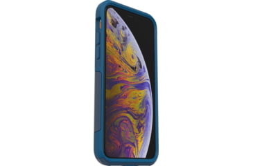 Image of OtterBox Apple Commuter Iphone X/Xs, Blazer Blue/Stormy Seas Blue, 77-59511
