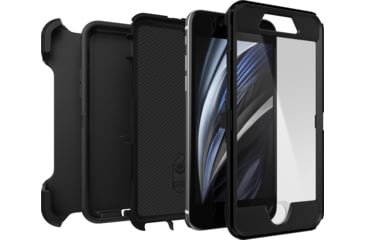 Image of OtterBox Apple Defender Iphone 8/7/Se 2Nd Gen, Black/Black, 77-56603