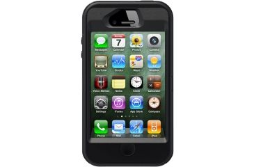Image of OtterBox iPhone 4S Defender Series, Black, iPhone 44S 7718581