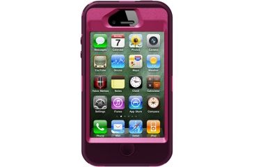 Image of OtterBox iPhone 4S Defender Series, Pink/Plum, iPhone 4 4S 77 18587