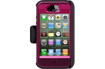 Image of OtterBox iPhone 4S Defender Series, Pink/Plum, iPhone 4 4S 77 18587