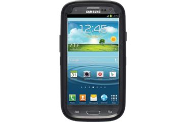 Image of OtterBox Samsung Galaxy SIII Defender, Black, Galaxy S3 77-21086
