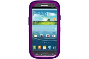Image of OtterBox Samsung Galaxy SIII Defender, Purple, Galaxy S3 77-21380