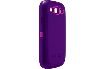 Image of OtterBox Samsung Galaxy SIII Defender, Purple, Galaxy S3 77-21380