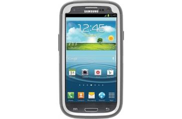 Image of OtterBox Samsung Galaxy SIII Defender, White/Grey, Galaxy S3 77-21514